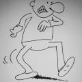 marche vers toi, 3/4 profil