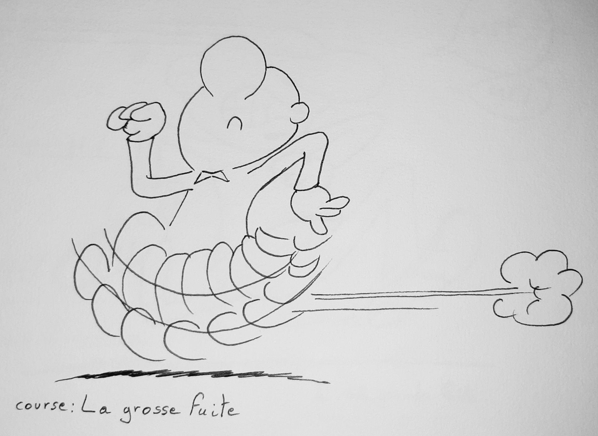 c'est même la grosse fuite !